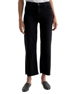 Adriano Goldschmied Jeans Saige Wide Leg Cropped Jeans Glasgow