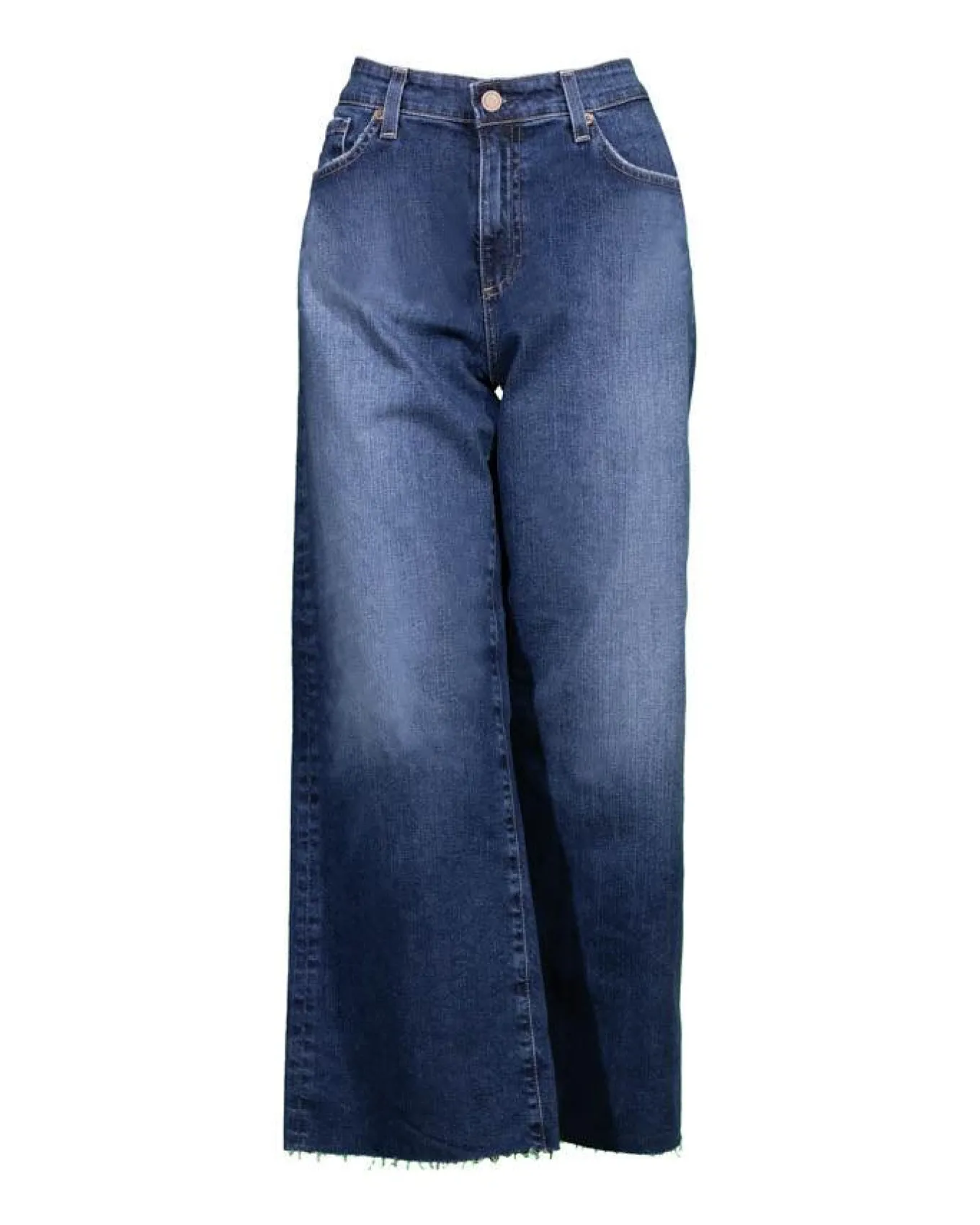 AG Jeans Saige Wide Leg Crop Jeans Enigma