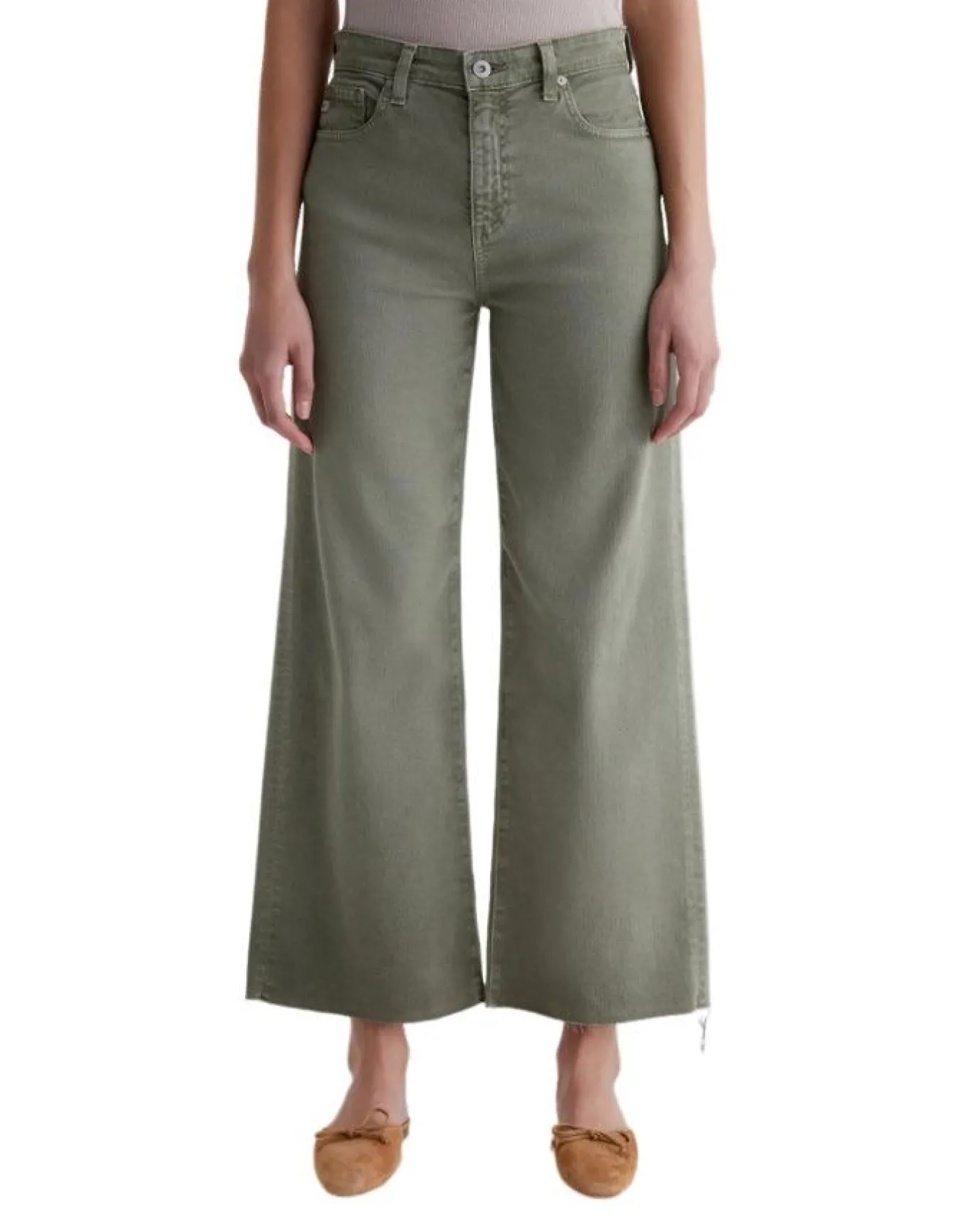 AG Jeans Saige Wide Leg Crop Jeans Multiple Colors