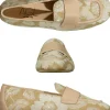AGL Sheryl Raffia Flat Loafer