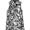 Annette Gortz Oslo Print Down Long Vest