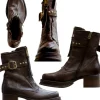 AS98 Double Zip Leather Boot
