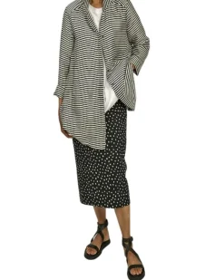 Ayrtight Luisa Midi Polka Dot Skirt