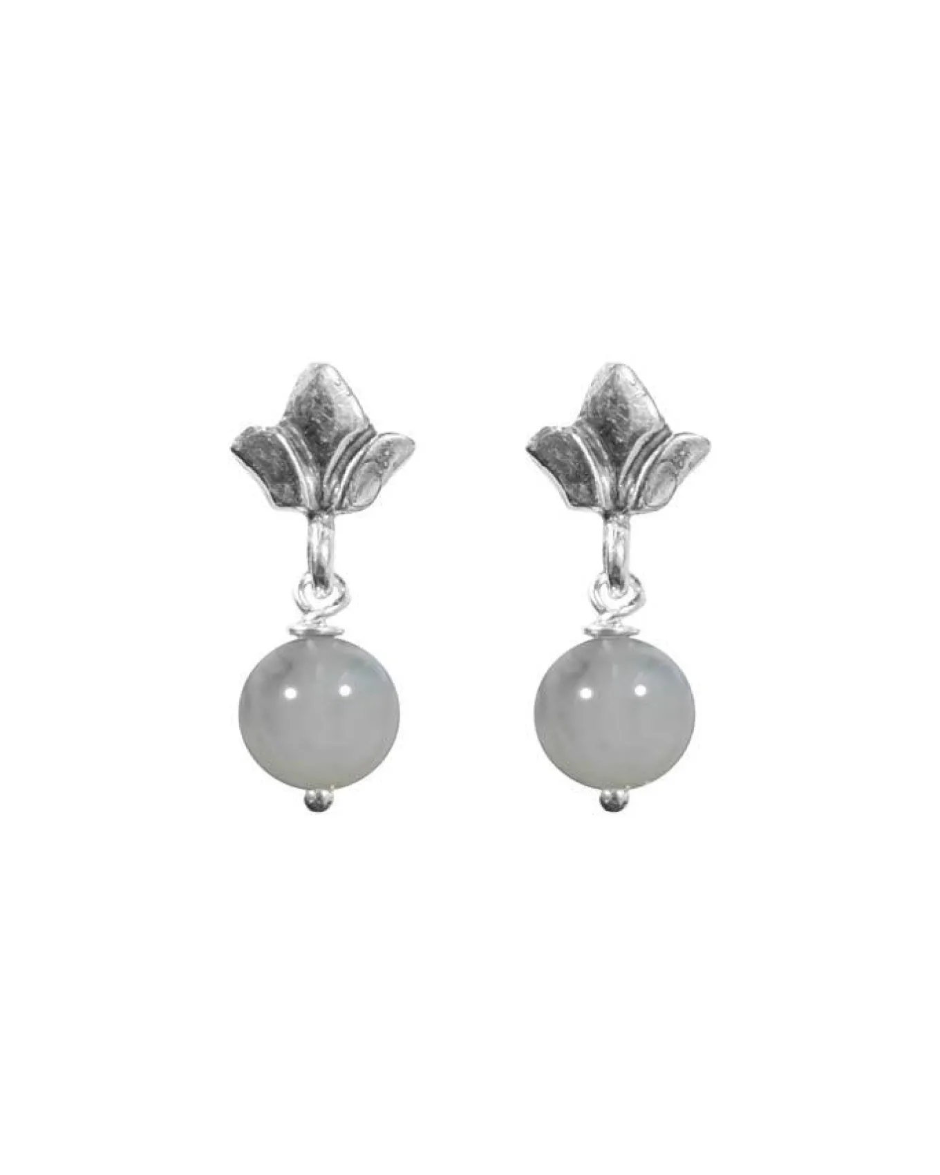 Bloodline Design Floret Gemstone Drop Earrings