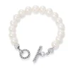 Bloodline Design White Pearl Bracelet