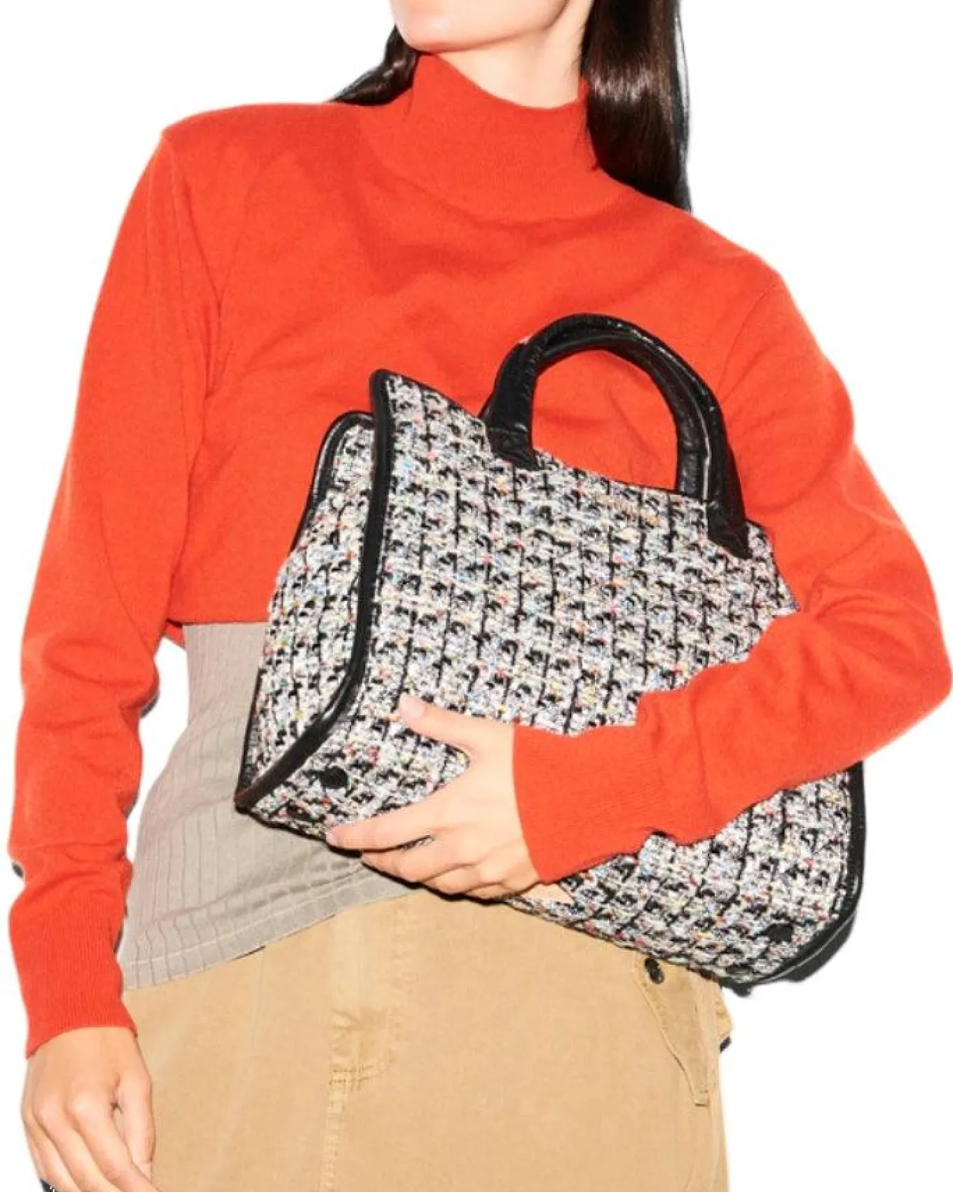 Boucle Medium Metro Box Tote