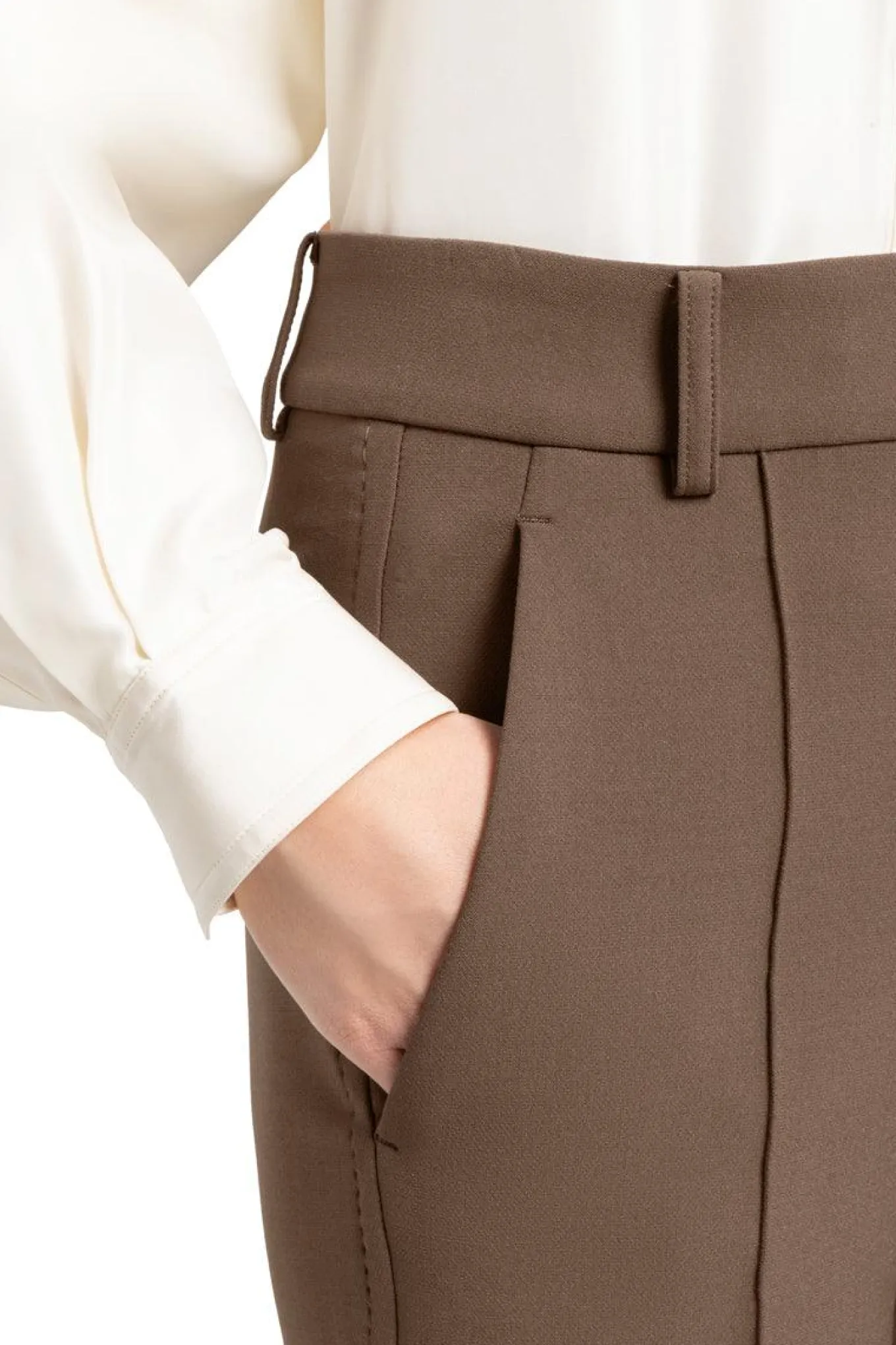 Cambio Fawn Flared Trousers