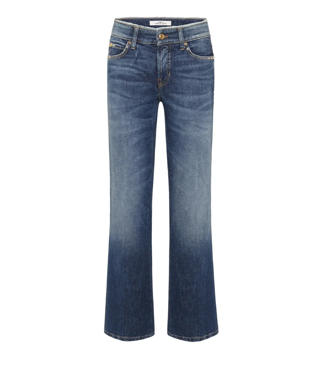 Cambio Francesca Stud Pocket Jean
