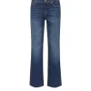 Cambio Franseca Raw Edge Ankle Jeans