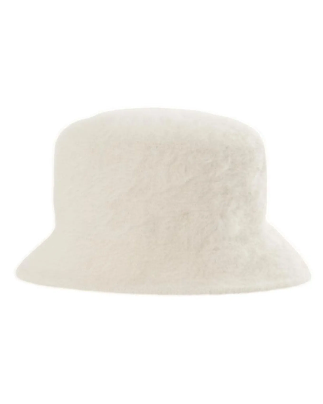 Cinzia Rocca Fur Effect Wool Fisherman Hat