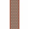 Cinzia Rocca Geometric Floral Pattern Scarf