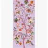 Cinzia Rocca Maxi Cotton Lilac Floral Scarf