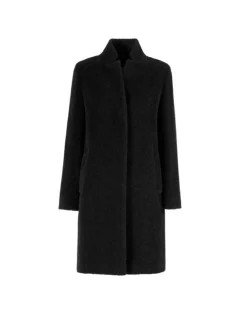 Cinzia Rocca Mid Length Wool Alpaca Coat