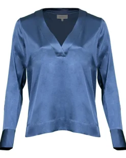 Dea Kudibal Rayna V-Neck Silk Blouse