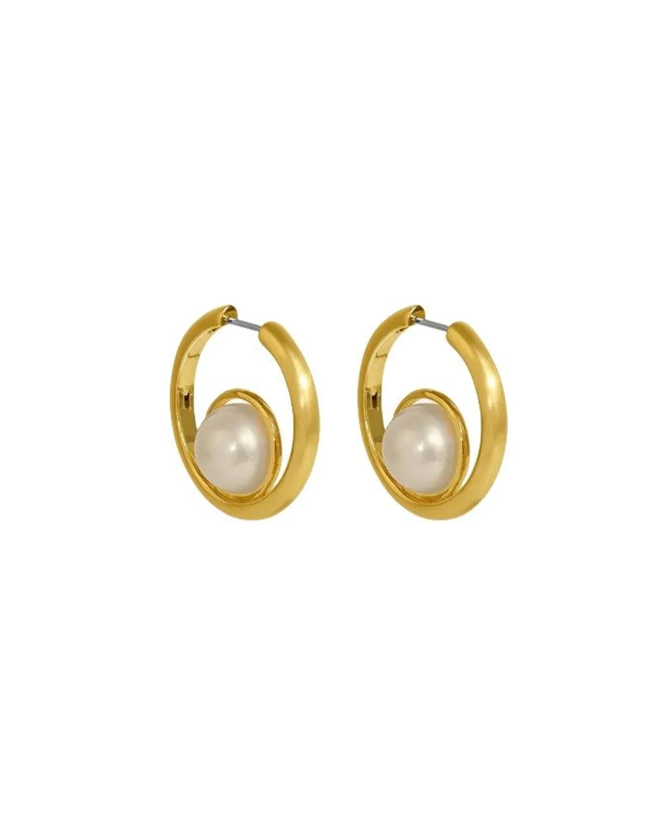 Dean Davidson Laguna Floating Huggie Hoops