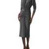 Diane Von Furstenberg Chrisey Metallic Dress