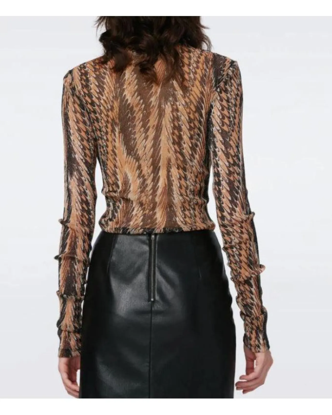 Diane Von Furstenberg Double Layer Remy Top