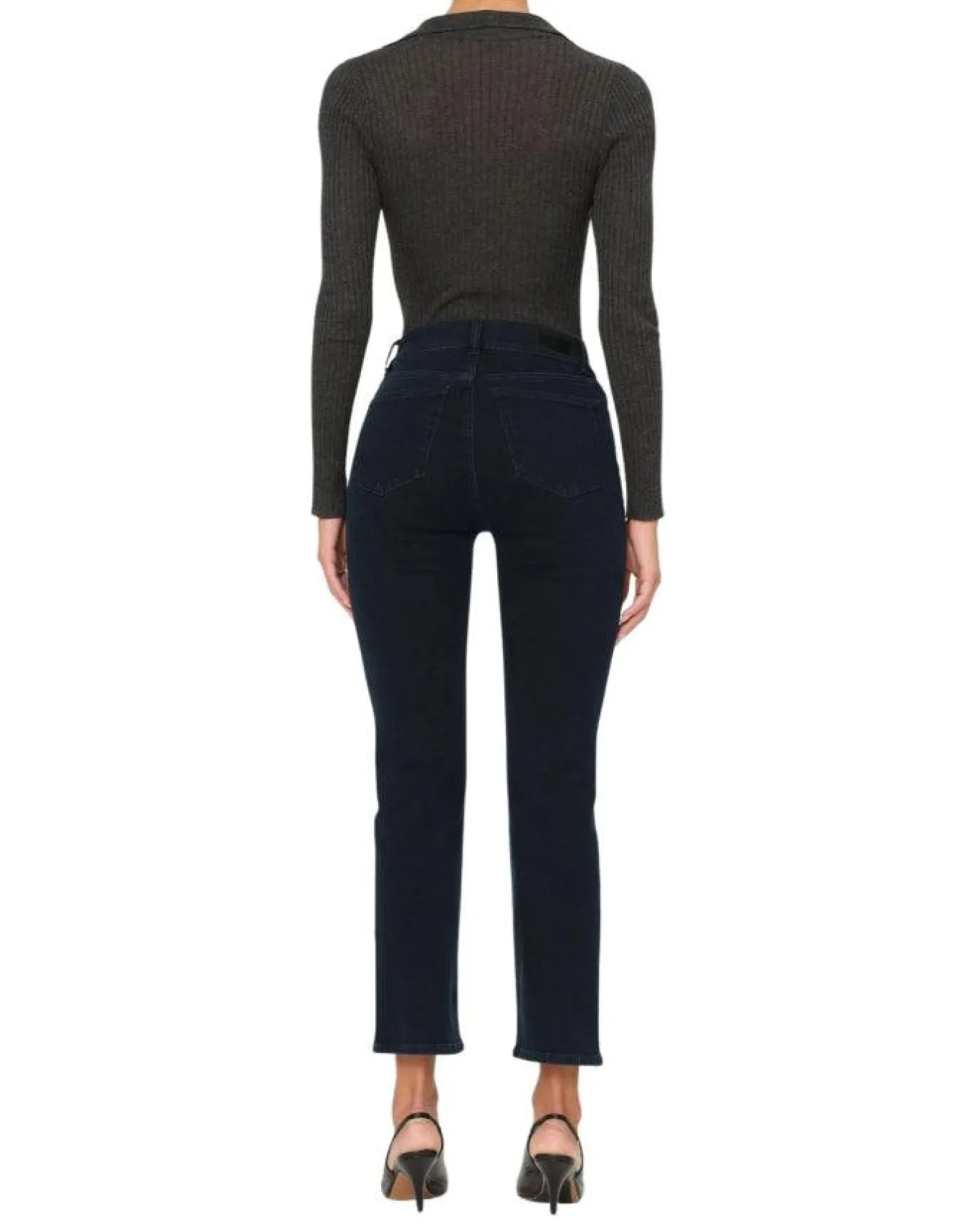 DL1961 Mara Mid Rist Straight Leg Jean