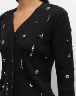 Dorothee Schumacher Embellished Merino Twinset