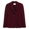 Dorothee Schumacher Emotional Essence Jacket Dark Burgundy
