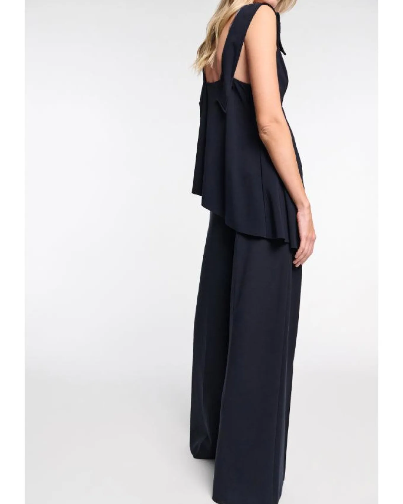 Dorothee Schumacher Emotional Essence Wid Leg Pants Dark Navy
