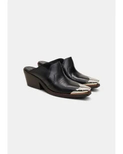 Dorothee Schumacher Western Coolness Mule Cow Sandal