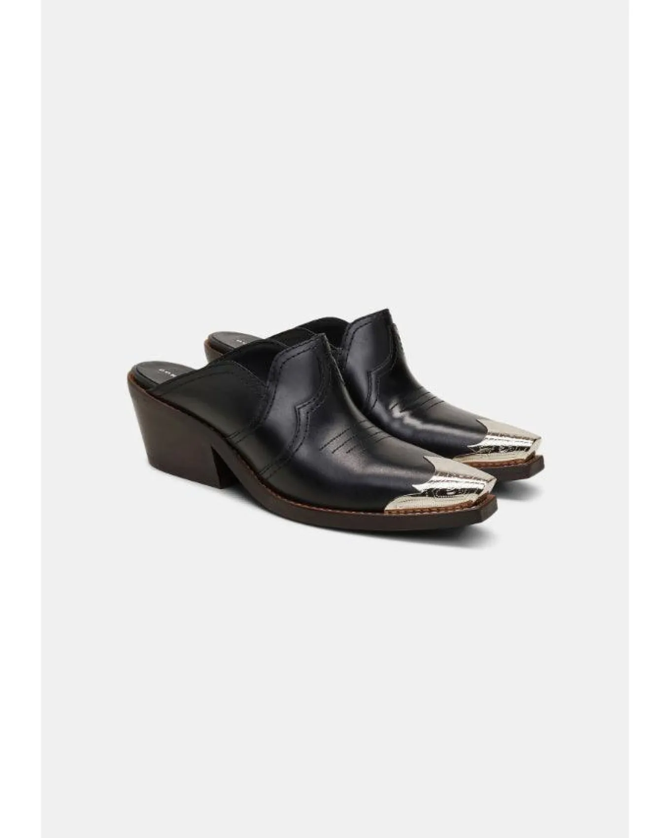 Dorothee Schumacher Western Coolness Mule Cow Sandal