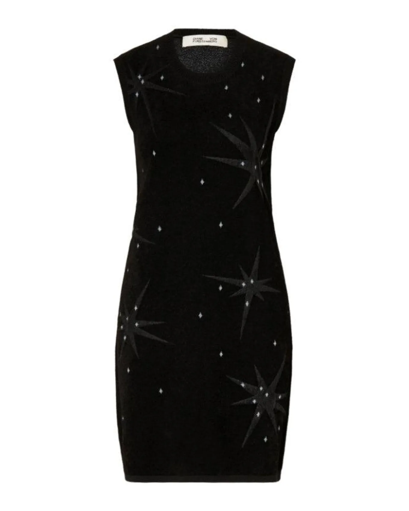 DVF Claudina Knit Jacquard Dress