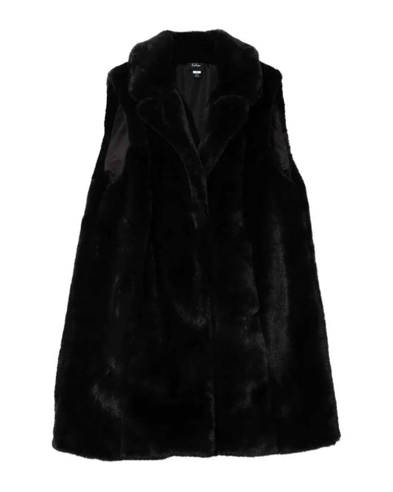 Echo Sheared Faux Mink Longline Vest