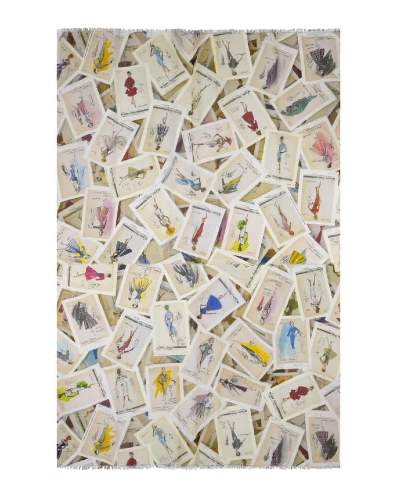 Faliero Sarti Sketches Scarf