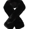 Faux Fur Pull Through Scarf