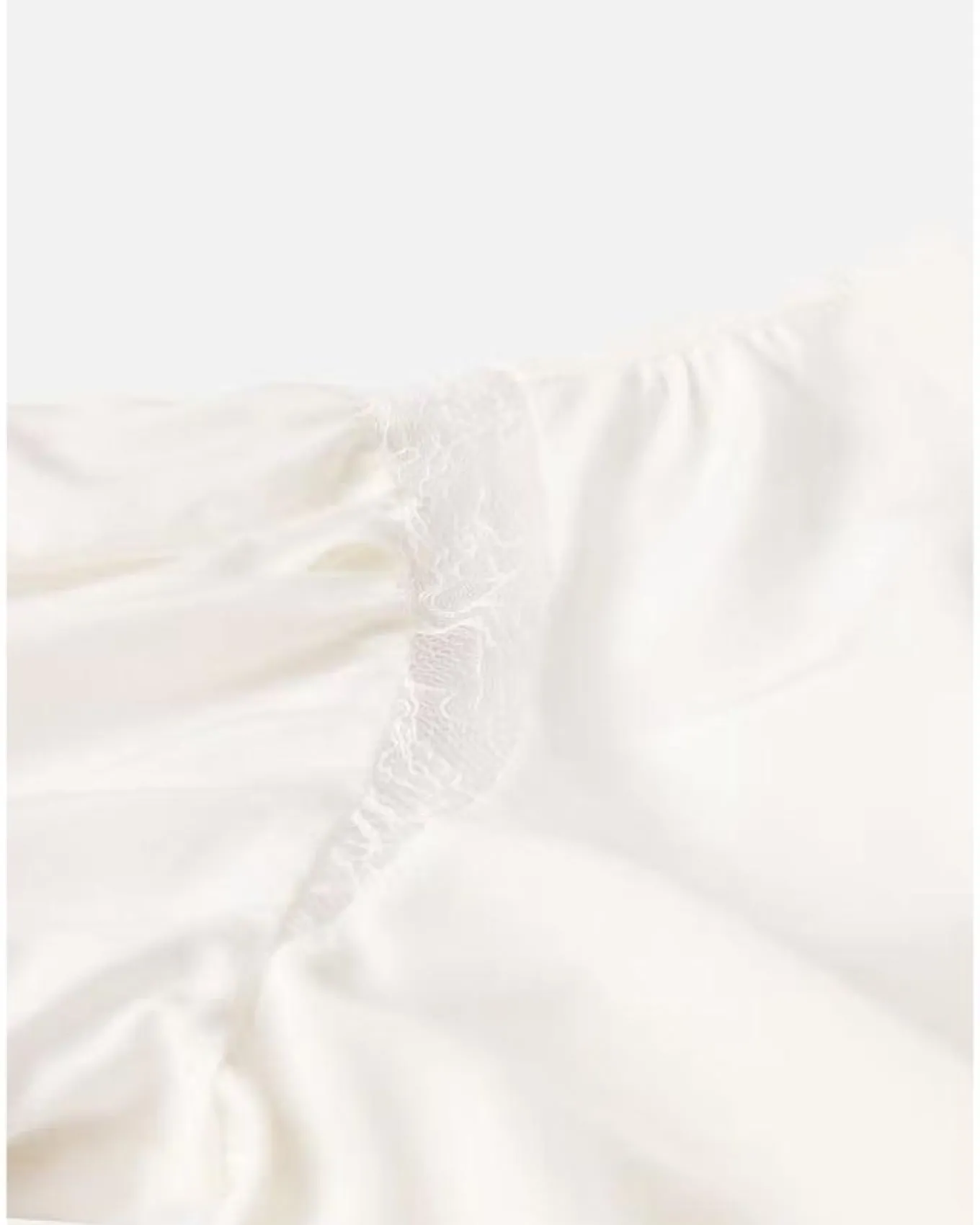 Frame Lace Shoulder Inset Blouse
