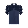 Frame Puff Sleeve Blouse