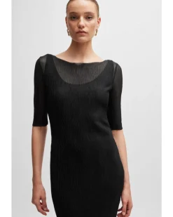 Hugo Boss Evibini Tulle Dress