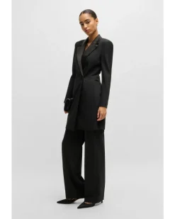 Hugo Dackea Tuxedo Dress