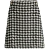 Hugo Vupita Houndstooth Mini Skirt
