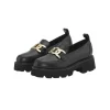Ilse Jacobsen Miley Leather Platform Loafer