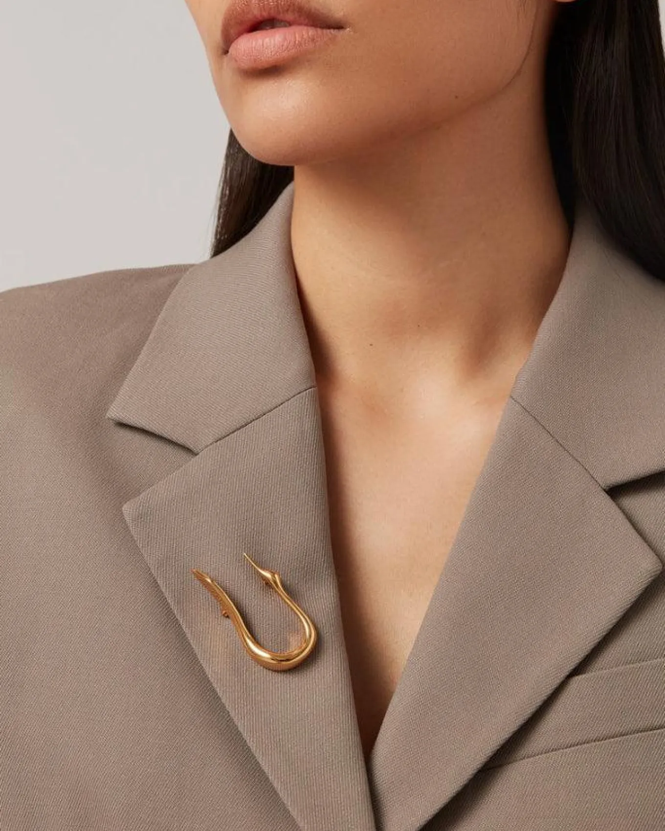 Jenny Bird Lisieux Brooch Gold