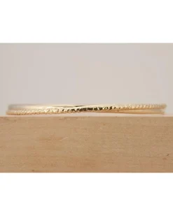 Karyn Chopik Grecian Twist Bronze Bangle
