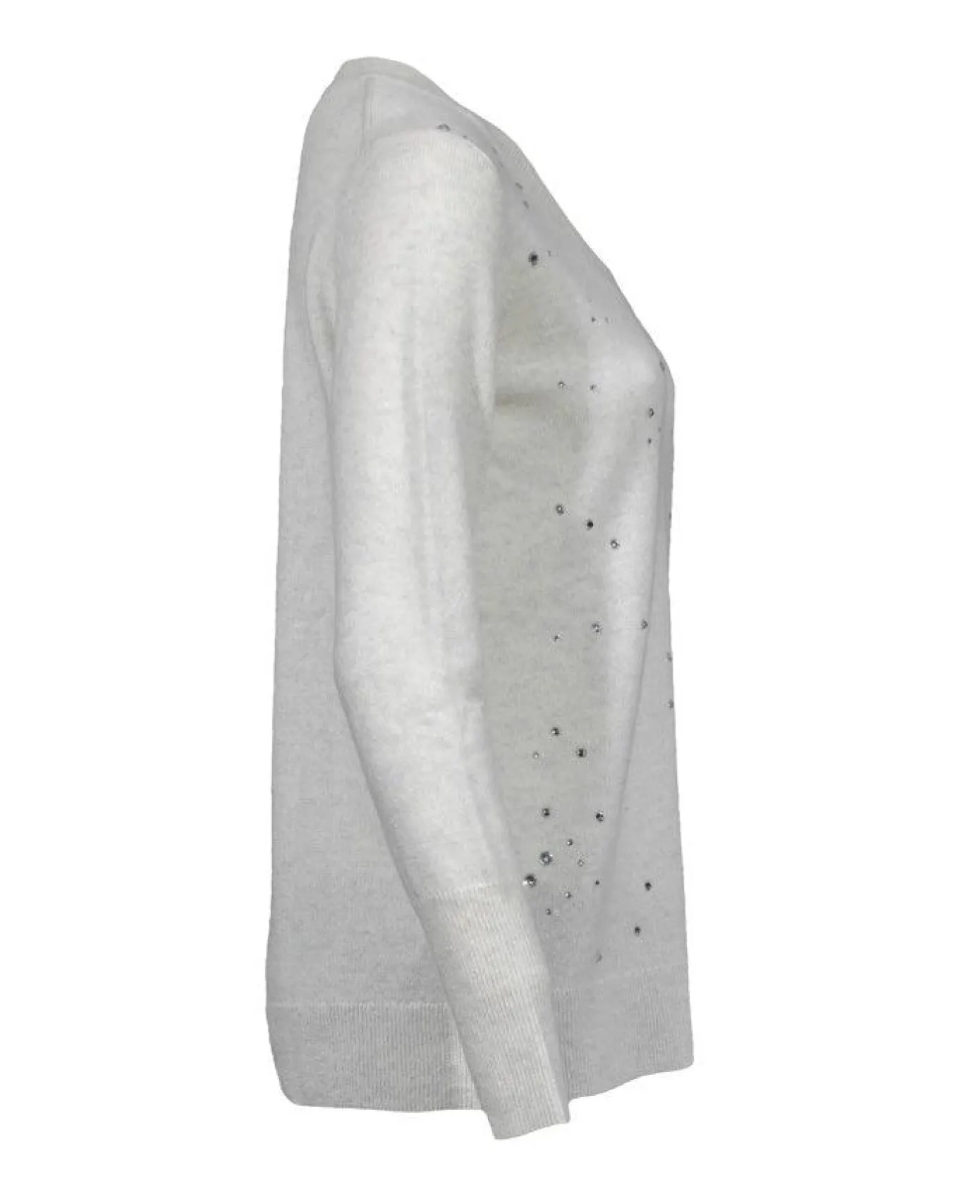 Kinross Cashmere Crystal Pullover