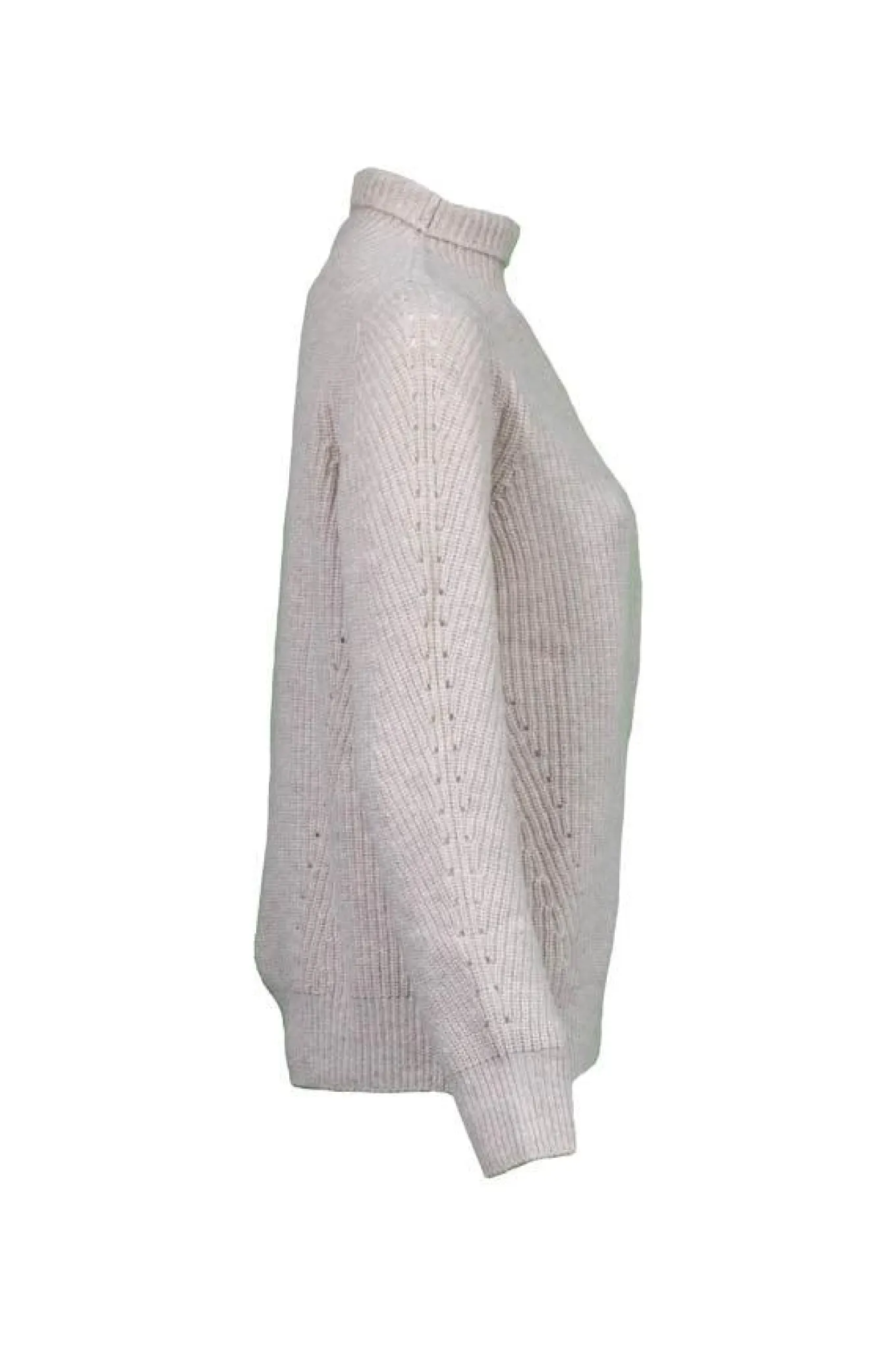 Kinross Cashmere Fashioned Cashmere Funnel Neck Pullover