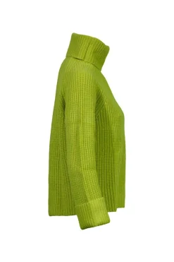 Kinross Cashmere Luxe Rib Knit Turtleneck
