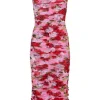 L'Agence Caprice Midi Dress