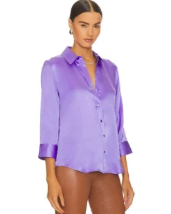 L'Agence Dani 3/4 Sleeve Blouse