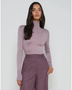 L'Agence Flora Turtleneck Sweater