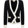 L'Agence Georgia Contrast Cardigan Blazer