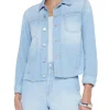 L'Agence Janelle Slim Raw Hem Jacket