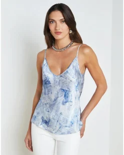 L'Agence Lexi Denim Pring Camisole