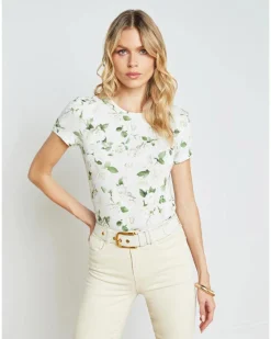 L'Agence Resse Soft Floral Tee