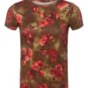 L'Agence Ressi Floral Cheetah Tee